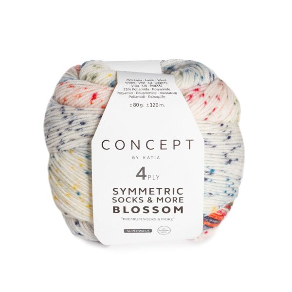 Katia Symmetric socks & more Blossom 60