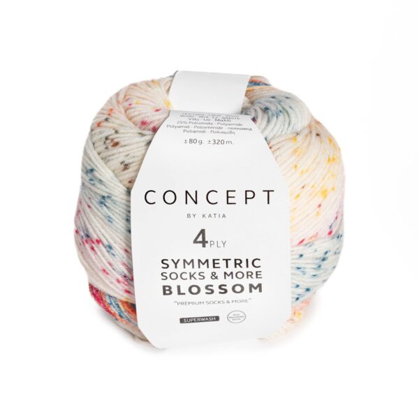 Katia Symmetric socks & more Blossom 62