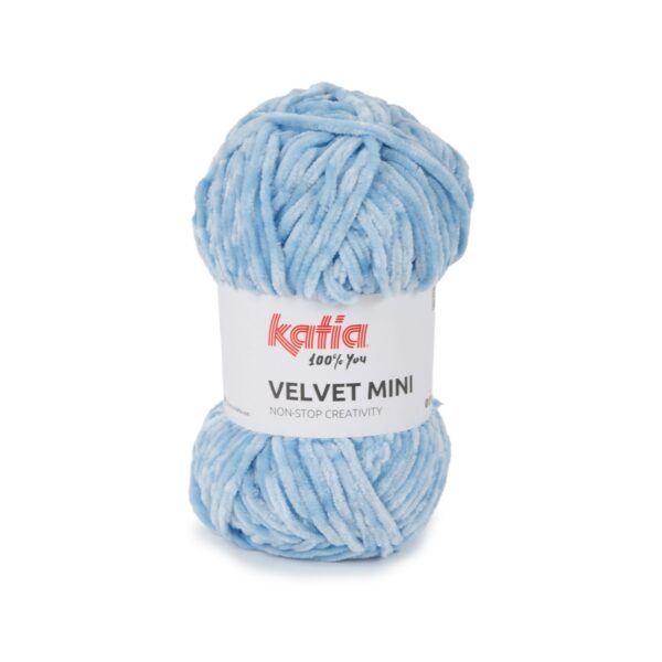 Katia Velvet mini 219 Lichtblauw
