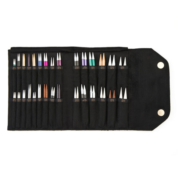 Knitpro Coal col. Verwisselbare naaldenetui 12861