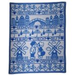Dutchies Blanket Blauw Stylecraft rijen
