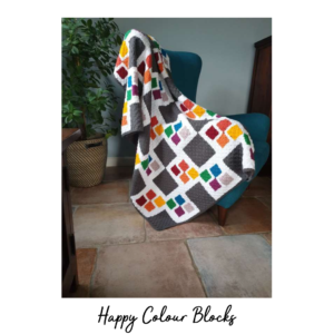Happy Colour Blocks Nederlands patroon